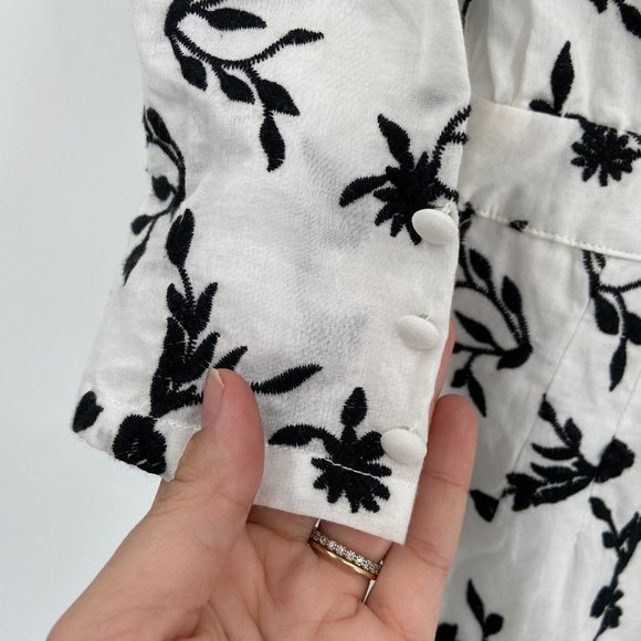 House of Harlow 1960 White Embroidered Dress - Picture 6 of 6